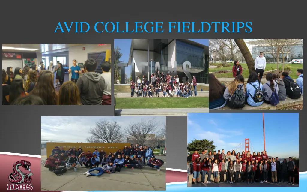 avid college fieldtrips