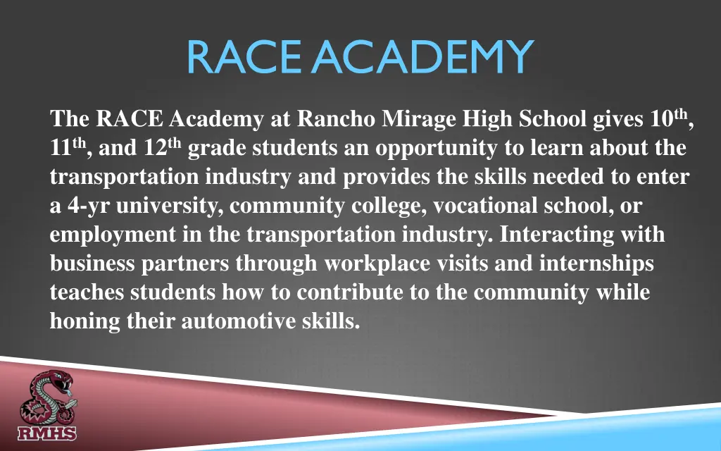 race academy