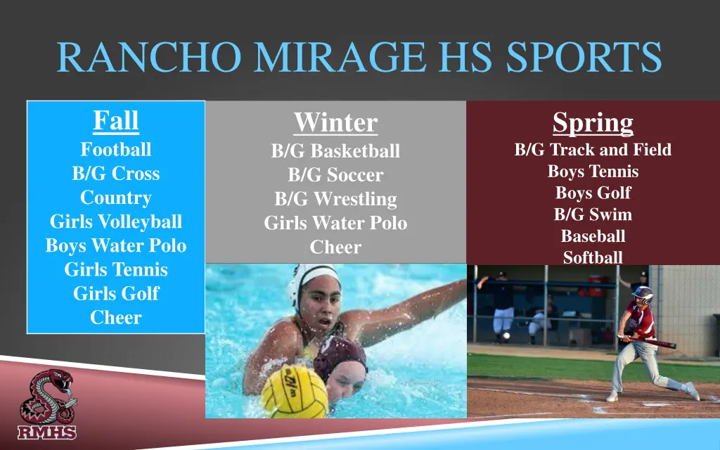 rancho mirage hs sports