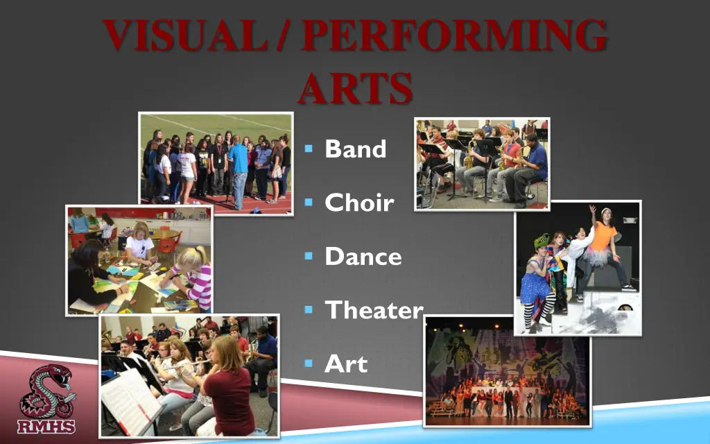 visual performing arts