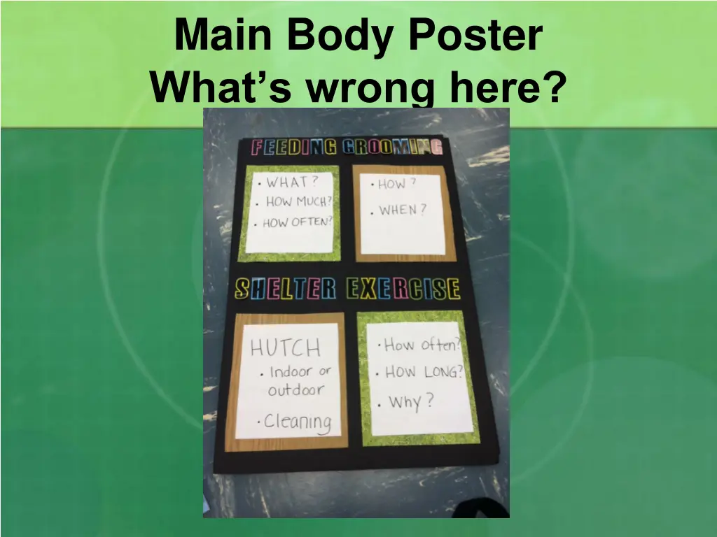 main body poster what s wrong here