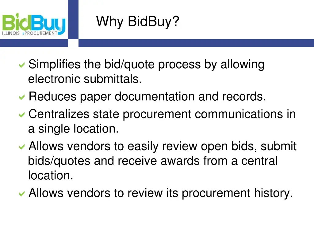 why bidbuy