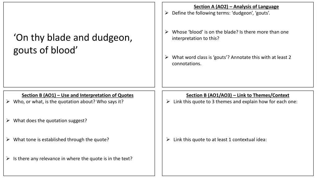 section a ao2 analysis of language define