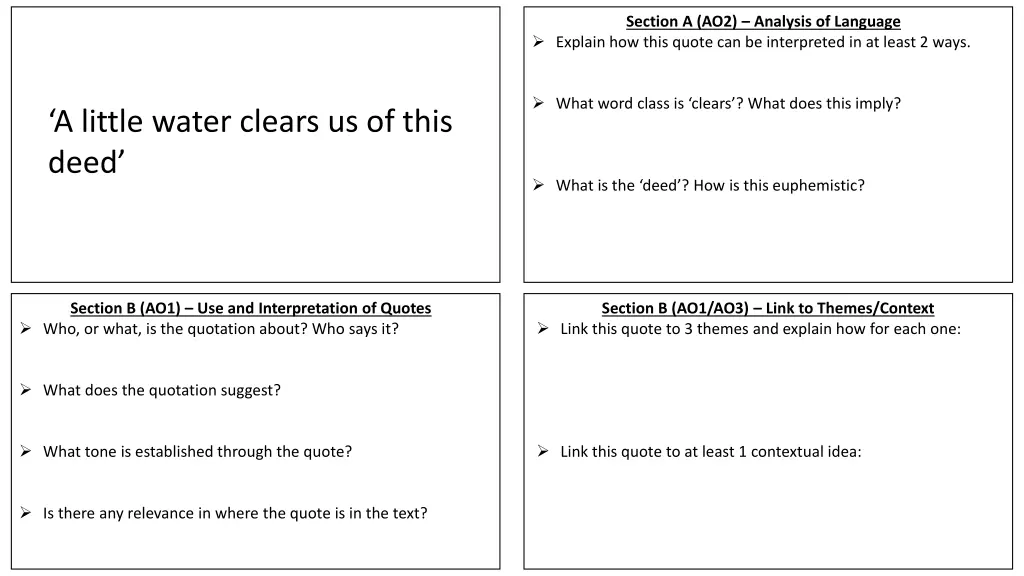 section a ao2 analysis of language explain