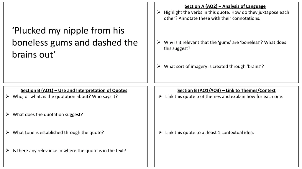 section a ao2 analysis of language highlight 1