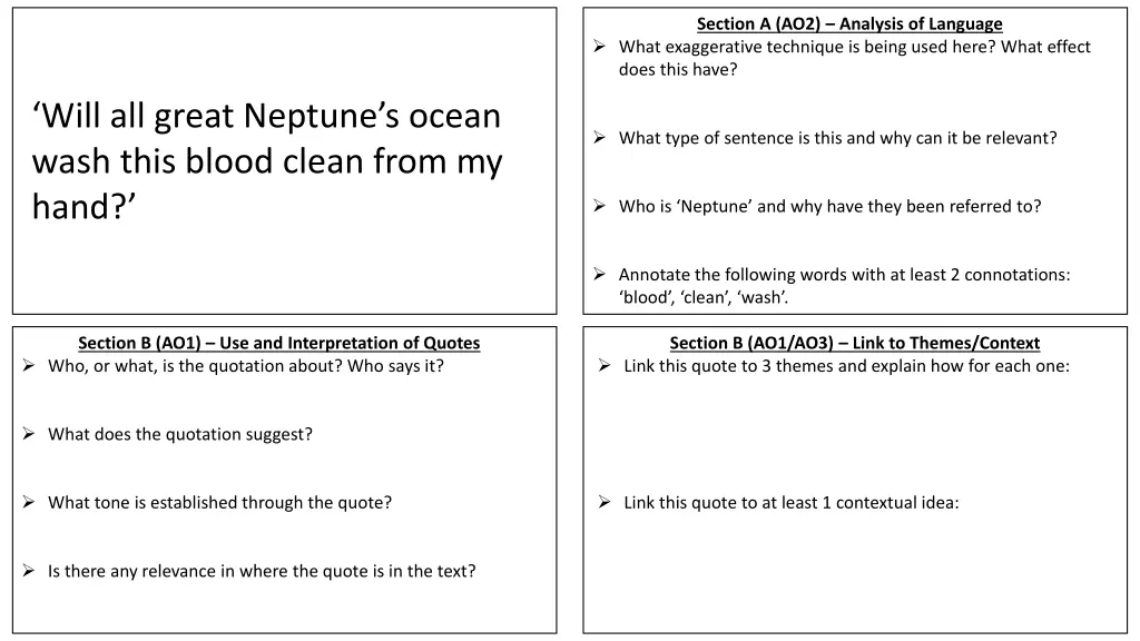 section a ao2 analysis of language what 2