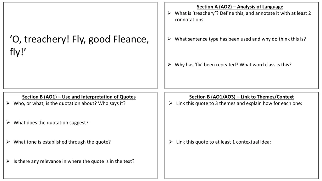 section a ao2 analysis of language what 4