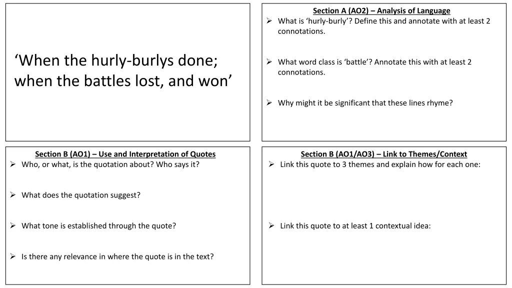 section a ao2 analysis of language what is hurly