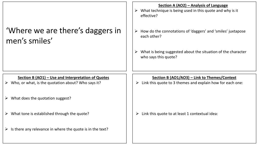 section a ao2 analysis of language what technique 2