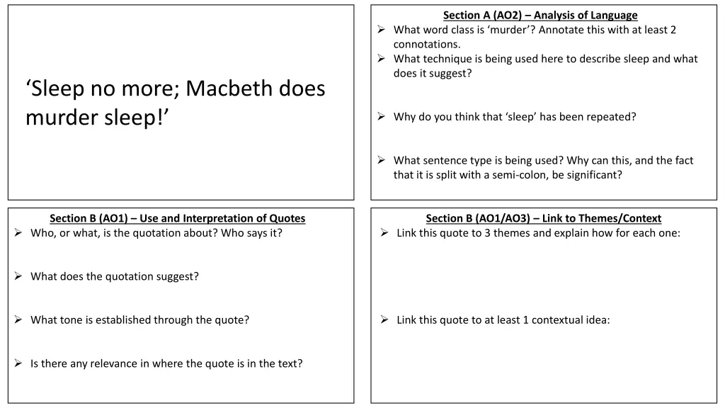 section a ao2 analysis of language what word 3