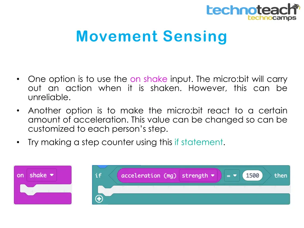 movement sensing