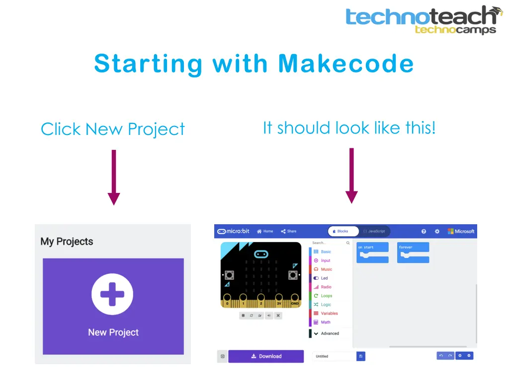 starting with makecode 1