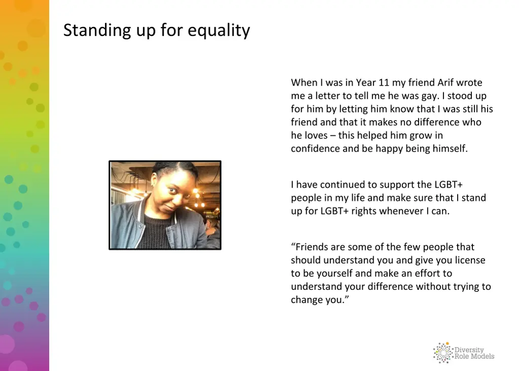 standing up for equality 4