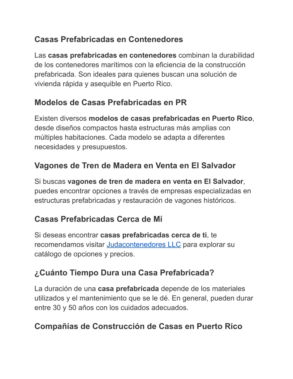 casas prefabricadas en contenedores