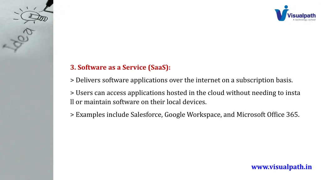 3 software as a service saas