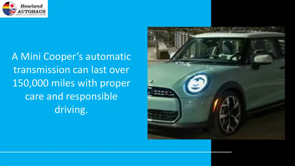 a mini cooper s automatic transmission can last