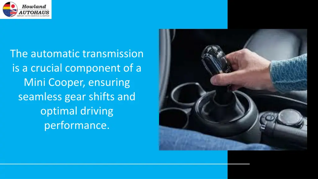 the automatic transmission is a crucial component