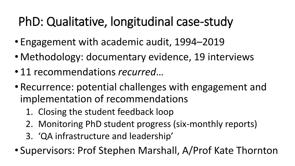 phd qualitative longitudinal case phd qualitative