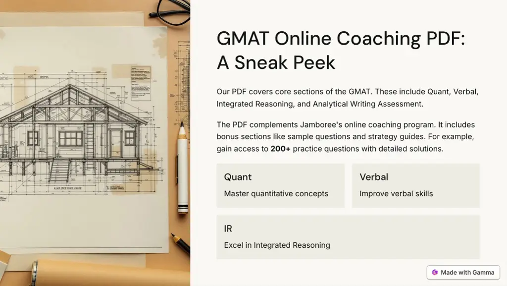 gmat online coaching pdf a sneak peek