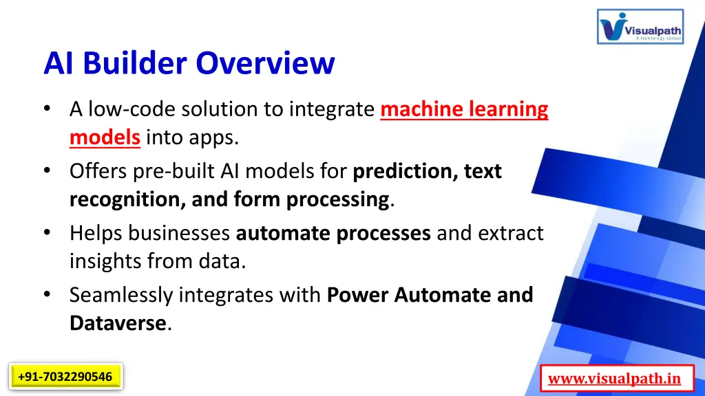 ai builder overview