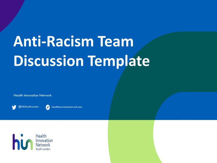 anti racism team discussion template