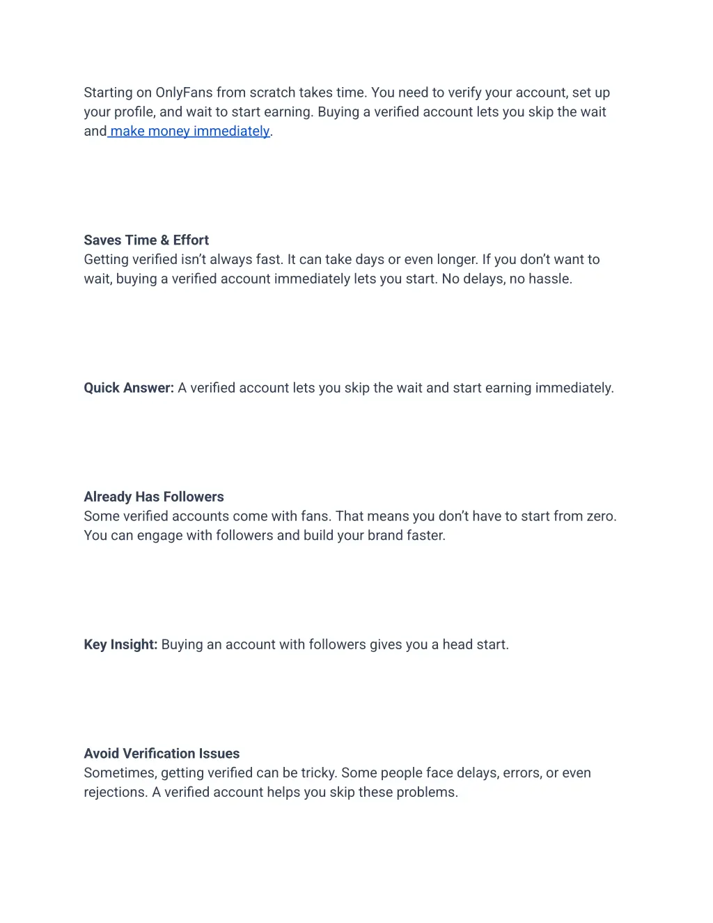 starting on onlyfans from scratch takes time
