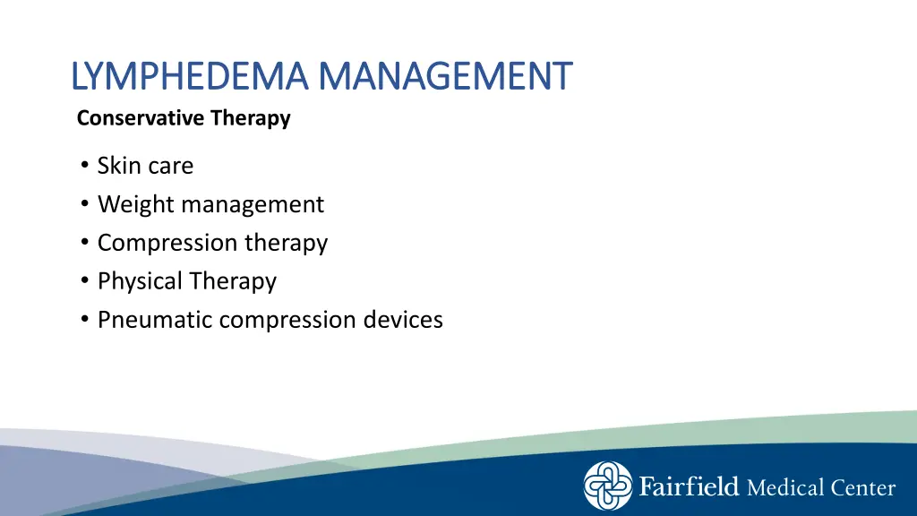 lymphedema management lymphedema management