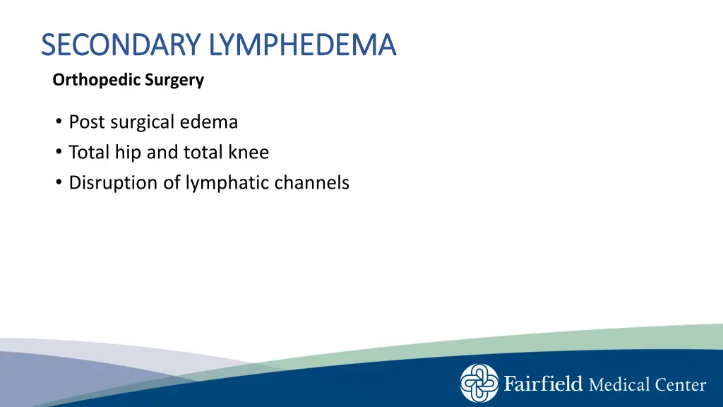 secondary lymphedema secondary lymphedema 1