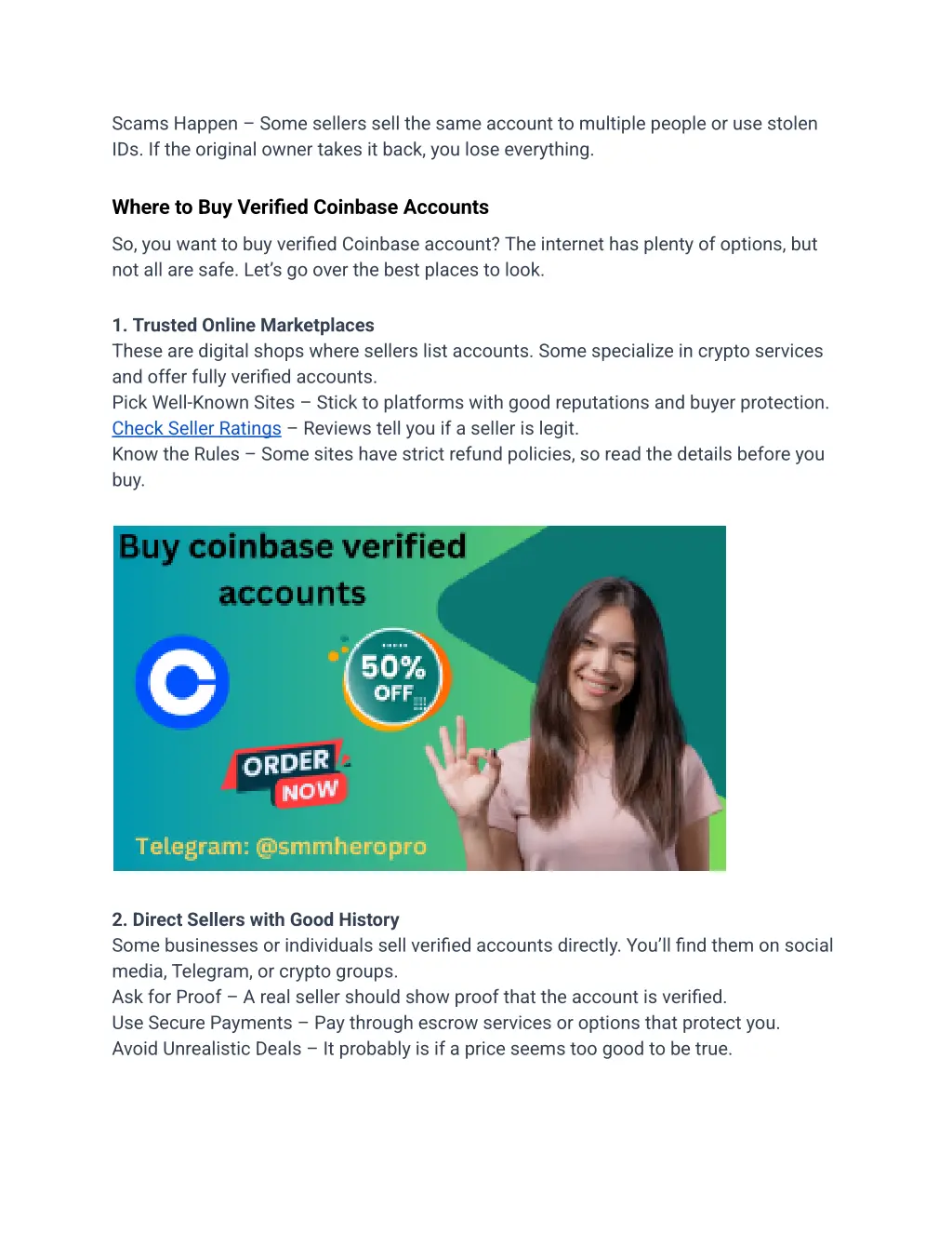 scams happen some sellers sell the same account