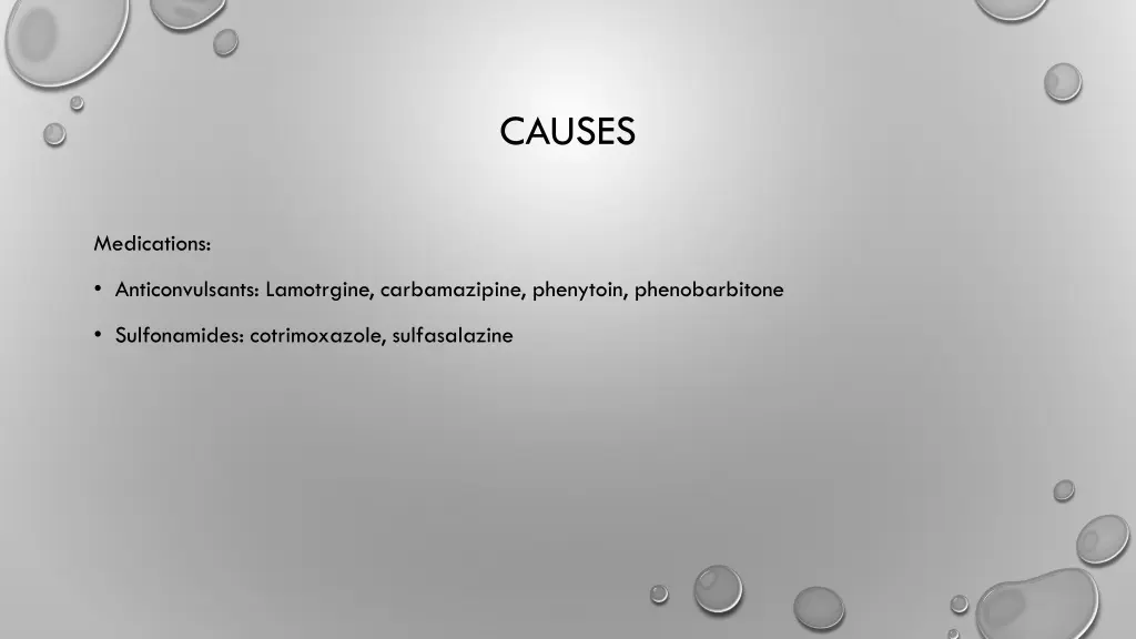 causes 5