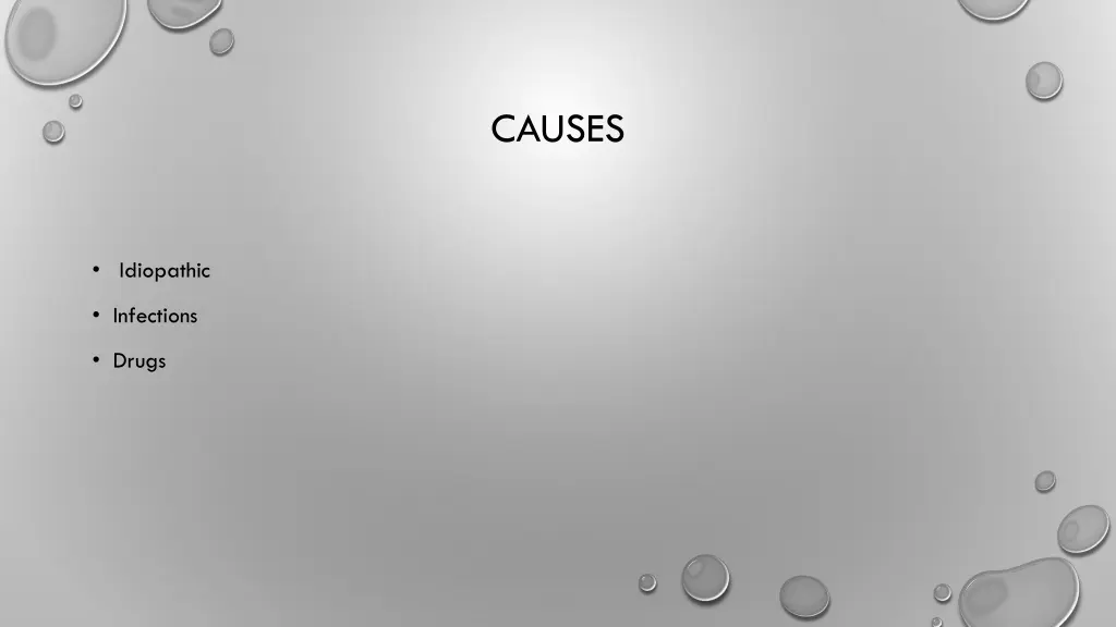 causes