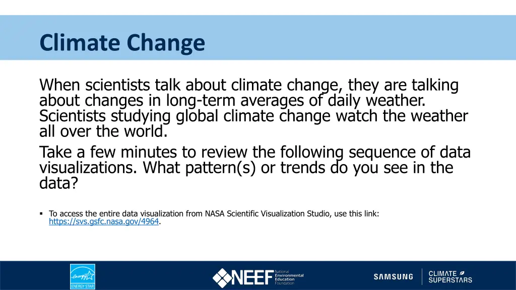 climate change