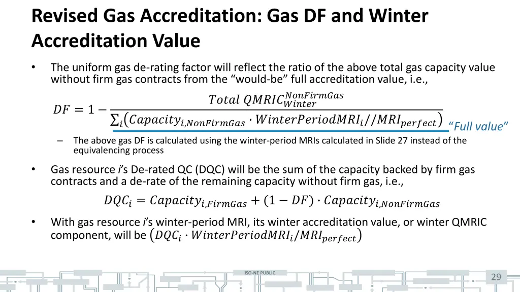 revised gas accreditation gas df and winter