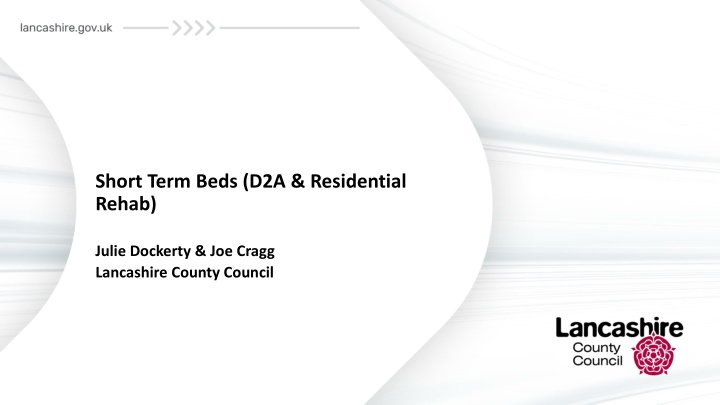 short term beds d2a residential rehab