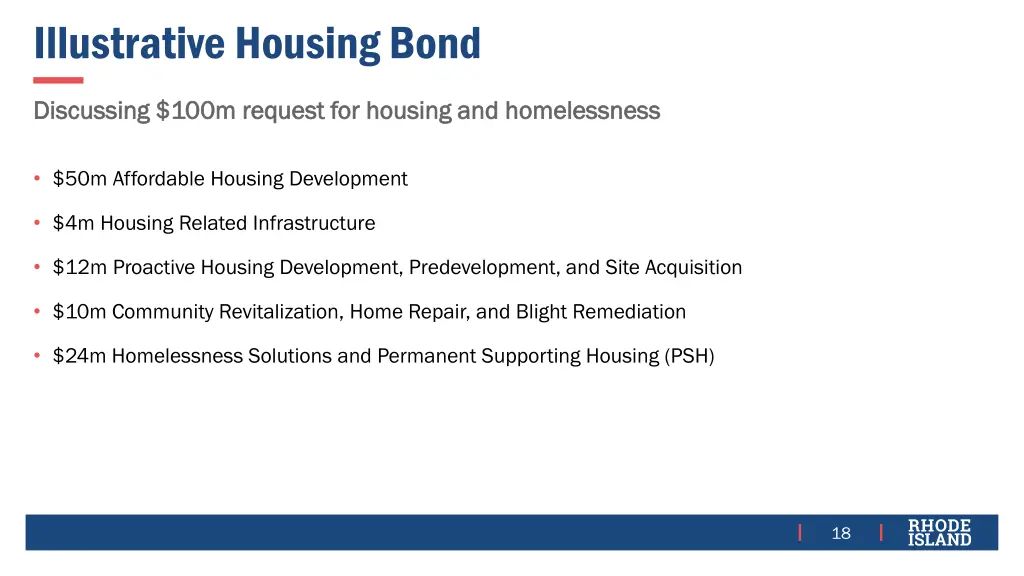 illustrative housing bond