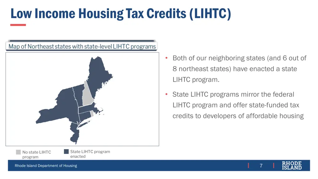 low income housing tax credits lihtc