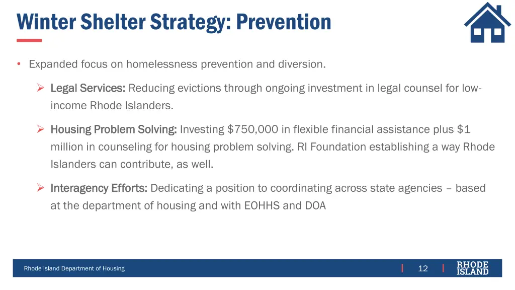 winter shelter strategy prevention