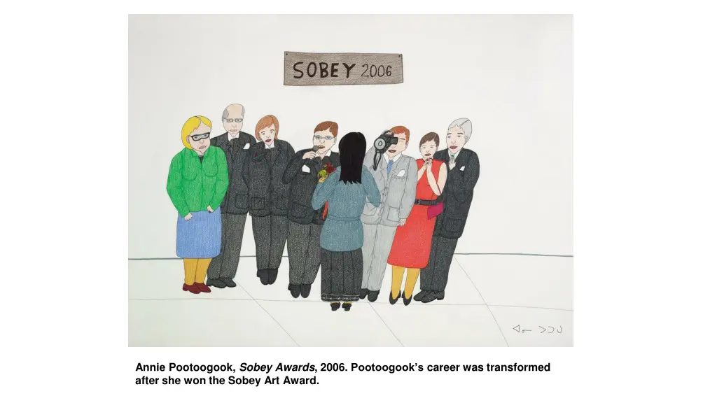 annie pootoogook sobey awards 2006 pootoogook