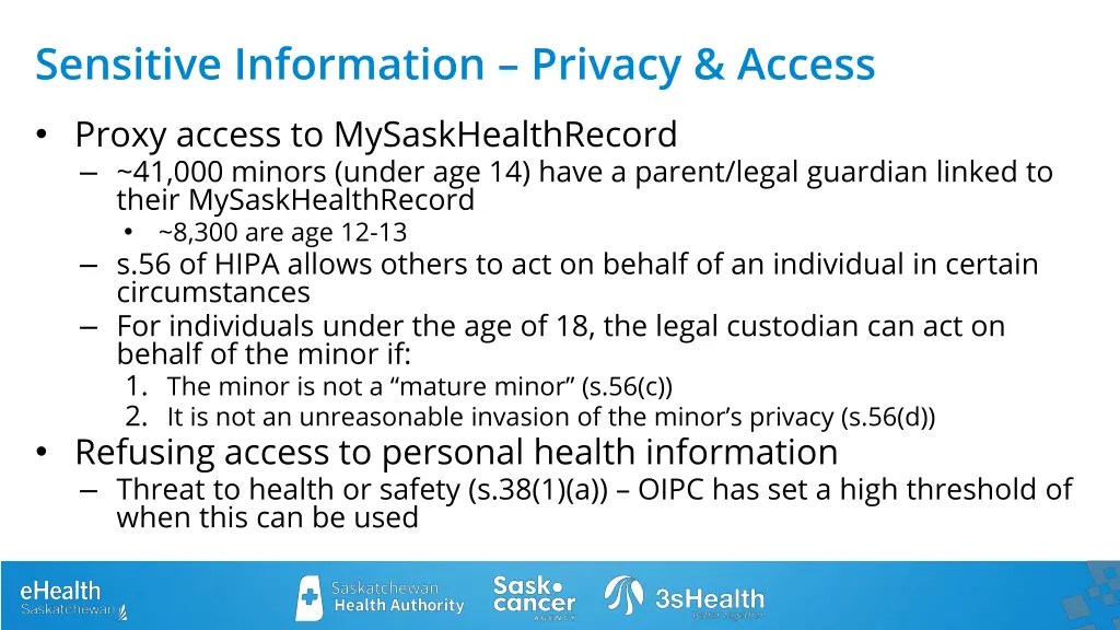 sensitive information privacy access proxy access