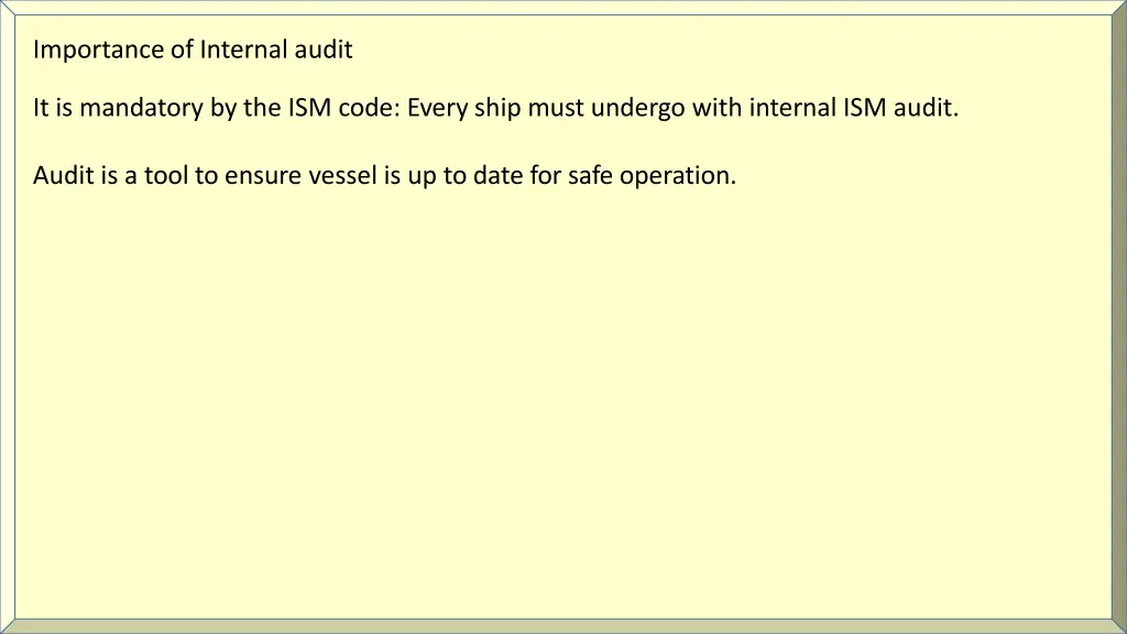 importanceof internal audit