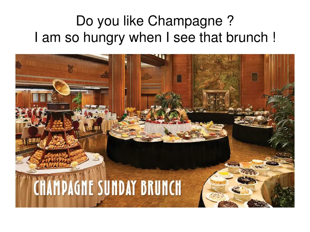 do you like champagne i am so hungry when