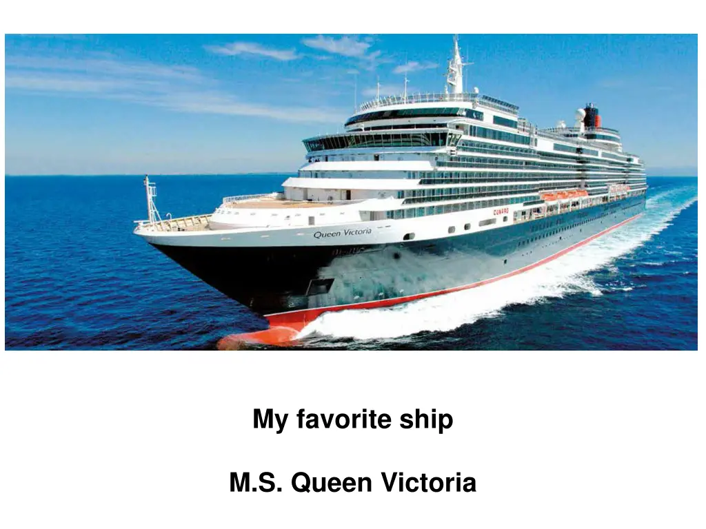 my favorite ship