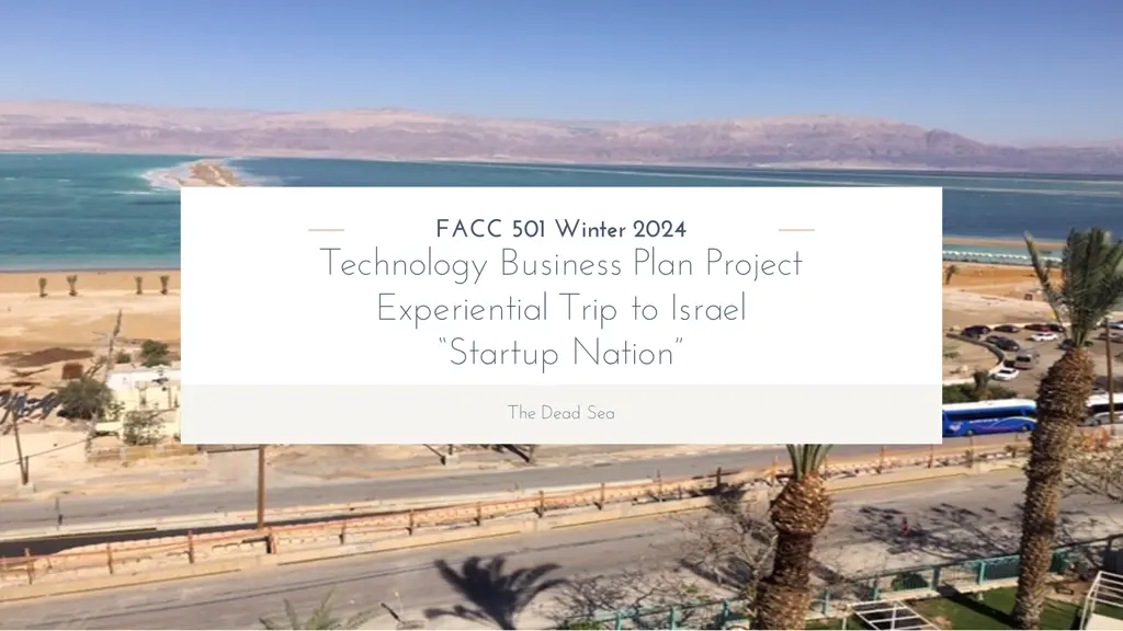 explore experiential trip to israel startup nation