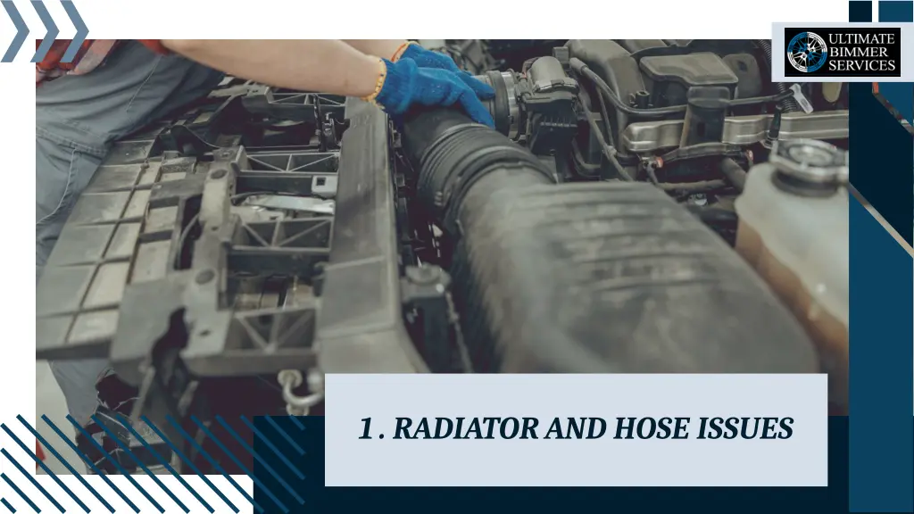 1 radiator and hose issues
