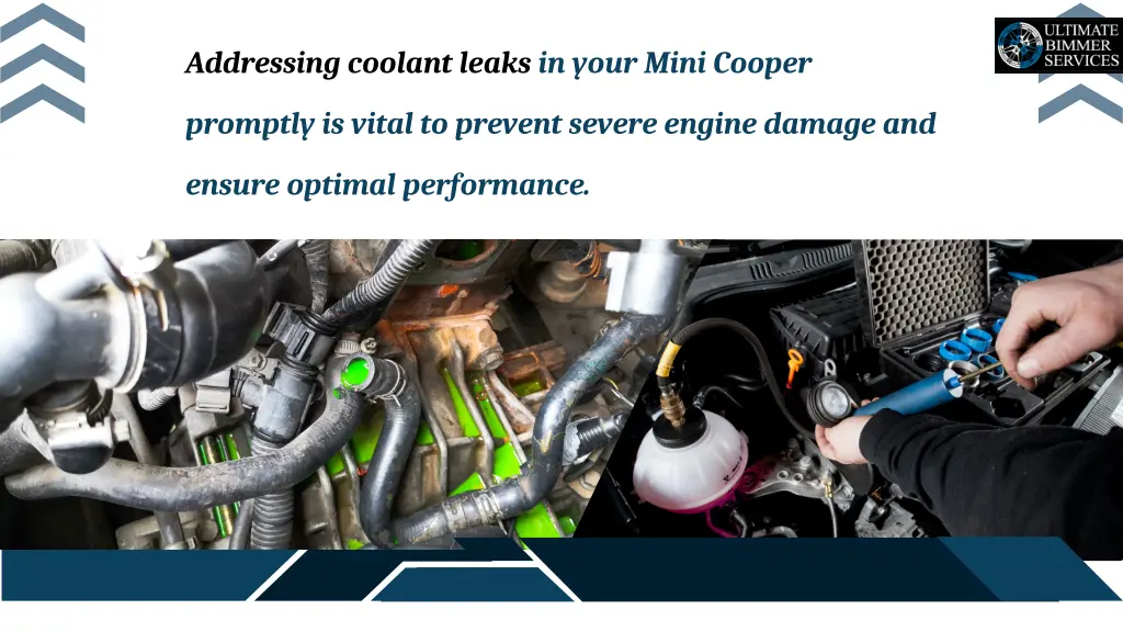 addressing coolant leaks in your mini cooper