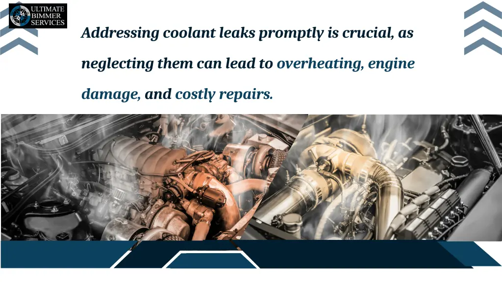 addressing coolant leaks promptly is crucial as