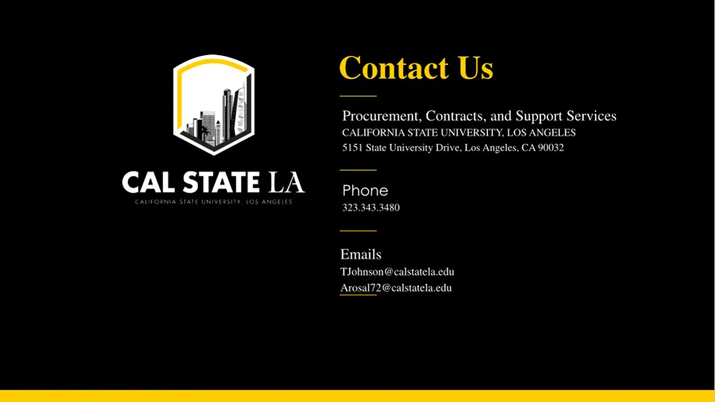 contact us