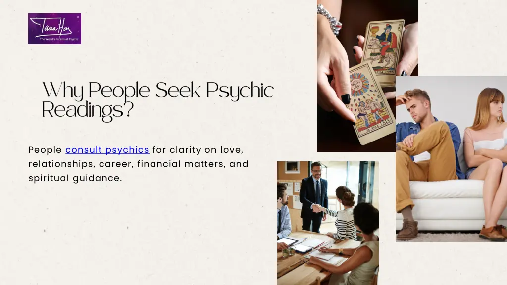 people consult psychics for clarity on love
