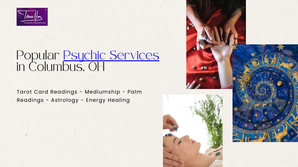 tarot card readings mediumship palm readings