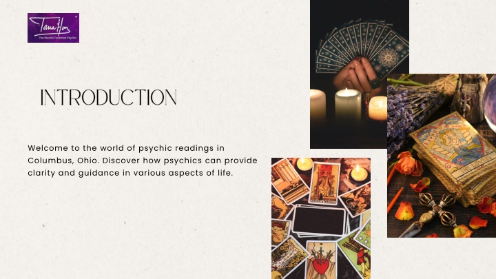 welcome to the world of psychic readings